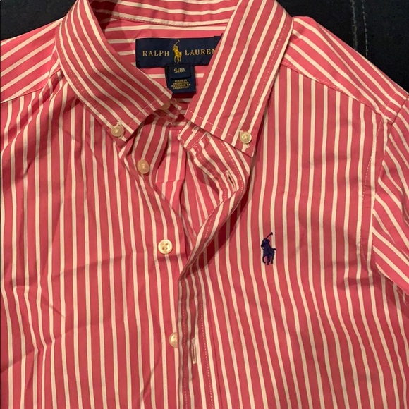Pink polo button up - Picture 3 of 4